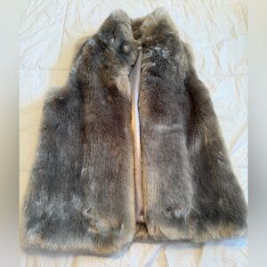 Calvin Klein Faux Fur Vest M